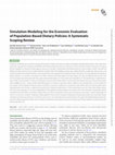 Research paper thumbnail of Simulation Modeling for the Economic Evaluation of Population-Based Dietary Policies: A Systematic Scoping Review