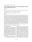 Research paper thumbnail of Liver Histology of West African Dwarf Rams Administered Aqueous Extracts of Aspilia africana Leaves