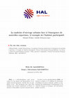 Research paper thumbnail of La maîtrise d’ouvrage urbaine face à l’émergence de nouvelles expertises. L’exemple de l’habitat participatif