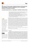 Research paper thumbnail of The Curse of Conservation: Empirical Evidence Demonstrating That Changes in Land-Use Legislation Drove Catastrophic Bushfires in Southeast Australia