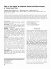 Research paper thumbnail of SSRIs for Hot Flashes: A Systematic Review and Meta-Analysis of Randomized Trials