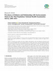 Research paper thumbnail of Prevalence of Diabetes and Relationship with Socioeconomic Status in the Thai Population: National Health Examination Survey, 2004–2014