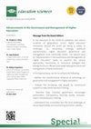 Research paper thumbnail of Call for paper: Special Issue "Advancements in the Governance and Management of Higher Education"