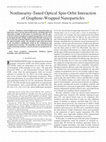 Research paper thumbnail of Nonlinearity-Tuned Optical Spin-Orbit Interaction of Graphene-Wrapped Nanoparticles