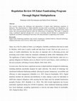 Research paper thumbnail of Regulation Review Of Zakat Fundraising Program Through Digital Multiplatform