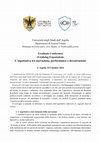 Research paper thumbnail of Cfp Graduate Conference "(Un)doing Expectations: L'aspettativa tra narrazione, performance e decostruzione" - Università dell'Aquila, 8-9 ottobre 2024