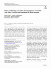 Research paper thumbnail of Niche partitioning association of fungal genera correlated with lower Fusarium and fumonisin-B1 levels in maize