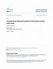 Research paper thumbnail of The wind-driven seasonal circulation in the southern tropical Indian Ocean