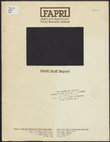 Research paper thumbnail of An Evaluation of Three Proposed Program Designs for the 1985 Farm Bill: Major Agricultural Commodity Markets