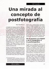 Research paper thumbnail of Filo de Palabra Una mirada al concepto de postfotografía