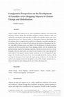 Research paper thumbnail of Comparative Perspectives on the Development of Canadian Arctic Shipping: Impacts of Climate Change and Globalization