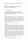 Research paper thumbnail of The Goals and Conditions of Qualitative Collaboration between Elementary Schools and Community--A Challenge for the Professional Development