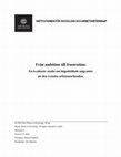 Research paper thumbnail of Title: From Ambition to Frustration: A qualitative study on highly educated migrants in the Swedish labor market [Translated title] Author: Hamed Kashefi Supervisor: Per Månson