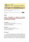 Research paper thumbnail of Presentación Dossier Cultura, comunicación y creación de consenso. Estrategias de legitimación de la última dictadura cívicomilitar argentina (1976-1983)