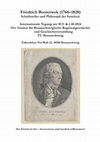 Research paper thumbnail of Tagungsprogramm Friedrich Bouterwek (1766–1828) Schriftsteller und Philosoph der Sattelzeit Internationale Tagung am 30.9. & 1.10.2024 Ort: Institut für Braunschweigische Regionalgeschichte und Geschichtsvermittlung TU Braunschweig