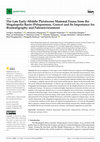 Research paper thumbnail of The Late Early–Middle Pleistocene mammal fauna from the Megalopolis Basin (Peloponnese, Greece) and its importance for biostratigraphy and paleoenvironment