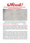 Research paper thumbnail of B. Ligorio, Pula/Pola. Il dovere della memoria e l'odio fascista contro il socialismo e gli slavi, «Avanti» , 24 settembre 2024.