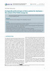 Research paper thumbnail of Ecologically preferred types of drive systems for city buses—the context of the Polish energy mix