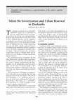 Research paper thumbnail of Silent De-Sovietization and Urban Renewal in Dushanbe