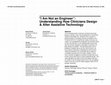 Research paper thumbnail of I Am Not an Engineer": Understanding How Clinicians Design & Alter Assistive Technology