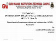 Research paper thumbnail of 22PCOAM11 Unit 3: Session 13 First Order Logic