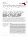 Research paper thumbnail of Which very elderly diffuse large B-cell lymphoma patients can benefit from curative treatment? A multicenter, retrospective analysis by the Spanish GELTAMO group