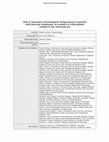 Research paper thumbnail of Risk of secondary haematological malignancies in patients with follicular lymphoma: an analysis of 1028 patients treated in the rituximab era