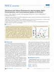 Research paper thumbnail of Vibrational and Valence Photoelectron Spectroscopies, Matrix Photochemistry, and Conformational Studies of ClC(O)SSCl