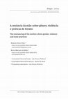 Research paper thumbnail of A renúncia da mãe: sobre gênero, violência e práticas de Estado