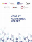 Research paper thumbnail of Code 8.7: Conference Report