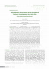 Research paper thumbnail of A Qualitative Assessment of the Peripheral Texture Development of a Holy Site (Case study: Imam Reza Street