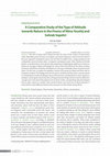 Research paper thumbnail of A Comparative Study of the Type of Attitude towards Nature in the Poems of Nima Youshij and Sohrab Sepehri