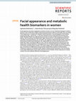 Research paper thumbnail of Facial appearance and metabolic health biomarkers in women