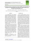 Research paper thumbnail of Community-based forest management agreement (CBFMA): The Juxtaposition of participants and nonparticipants between Barangay Poblacion District I and Barangay Bacong, Babatngon, Leyte