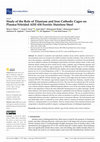 Research paper thumbnail of Study of the Role of Titanium and Iron Cathodic Cages on Plasma-Nitrided AISI 430 Ferritic Stainless Steel