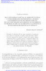 Research paper thumbnail of DE LA SEGURIDAD COMUNAL, EL DERECHO AUSTRAL Y OTRAS REBELDÍAS HETERODOXAS. ¿PUEDEN LAS EXPERIENCIAS DE SEGURIDAD COMUNAL DE LAS COMUNIDADES QUE EJERCEN AUTOGOBIERNO EN MICHOACÁN SER UNA ALTERNATIVA A LAS POLÍTICAS DE SEGURIDAD HEGEMÓNICAS EN MÉXICO