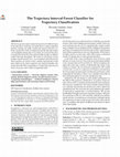 Research paper thumbnail of The Trajectory Interval Forest Classifier for Trajectory Classification