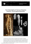 Research paper thumbnail of The Public Baths of Tarraco (Hispania citerior): The Sculptural Remains