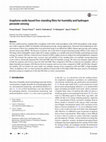 Research paper thumbnail of Graphene oxide based free-standing films for humidity and hydrogen peroxide sensing