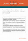 Research paper thumbnail of The role of ethnic identification, allyship, and conflict narratives in supporting pro-minority policies among majority and minority groups