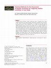 Research paper thumbnail of Statistical Methods for the Assessment of Rainfall Thresholds for Triggering Shallow Landslides: A Case Study