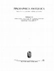 Research paper thumbnail of A rediscovered Ancient Egyptian Offering Stand at Izmir,  Epigraphica Anatolica 35, 125-140.PDF