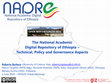 Research paper thumbnail of The National Academic Digital Repository of Ethiopia – Technical, Policy and Governance Aspects