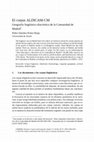 Research paper thumbnail of El corpus ALDICAM-CM Geografía lingüística diacrónica de la Comunidad de Madrid