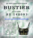 Research paper thumbnail of BUSTIER TOP. 3D MODEL. DESIGN PATENT RU 140093. VIDEO