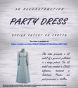 Research paper thumbnail of PARTY DRESS. 3D MODEL. DESIGN PATENT RU 140716. VIDEO