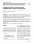 Research paper thumbnail of Predicting Changes in Systolic and Diastolic Blood Pressure of Hypertensive Patients in Indonesia Using Machine Learning