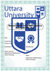 Research paper thumbnail of Uttara University Assignment Cover Page (Senior Lecturer)