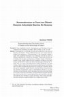 Research paper thumbnail of Postmodernizm ve Tanrı’nın Ölümü: Öznenin Arkeolojisi Üzerine Bir Deneme / Postmodernism and The Death of God: A Treatise on the Archeology of Subject