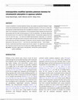 Research paper thumbnail of Aminopyridine modified Spirulina platensis biomass for chromium(VI) adsorption in aqueous solution